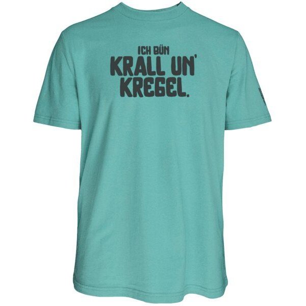Spirit of Hamburg Biobaumwoll T-Shirt mit Spruch „Ich bün krall un’ kregel“