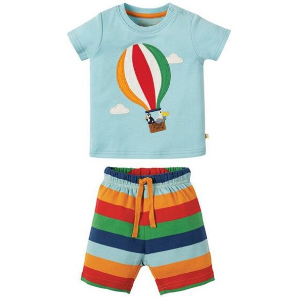 Frugi Schlafanzug Heissluftballon und Tiere