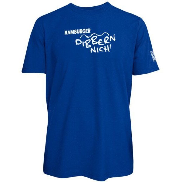 Spirit of Hamburg Biobaumwoll T-Shirt mit Spruch „Hamburger dibbern nich‘“