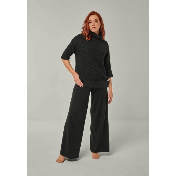 YOU LOOK PERFECT Merino Loungewear Set „Strickpullover Bailey & Strickhose Frida"