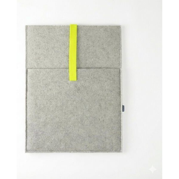 matilda k. manufaktur Minimalistische Laptophülle aus Wollfilz 'max' mit Einsteckfach | für MacBook |Air| Pro 13|14|15|16 Zoll