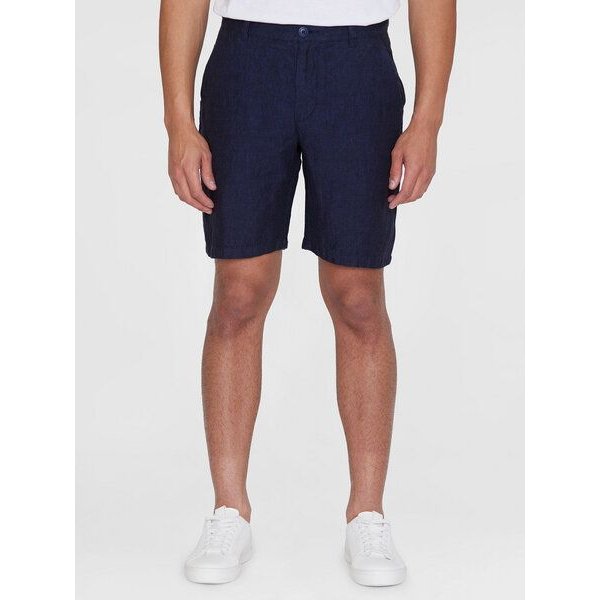 KnowledgeCotton Apparel Leinen-Shorts CHUCK