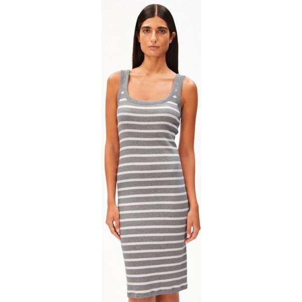 ARMEDANGELS RIB STRIPE Damen Jerseykleid aus Bio-Baumwoll Mix