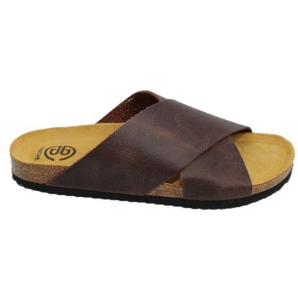 Busche Menorca Fussbett Slipper coffee
