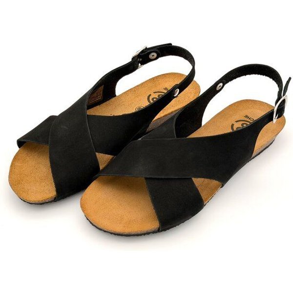 Busche Almeira Slingback Sandale negro