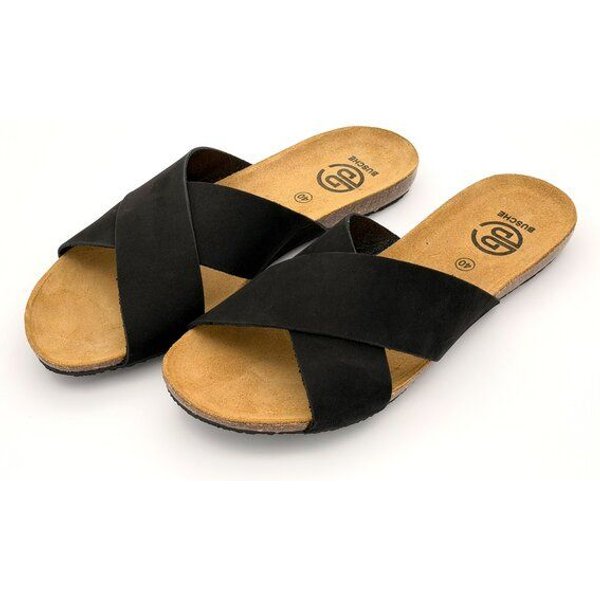 Busche Tropez Sandale negro