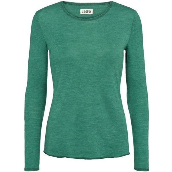 Jalfe Longsleeve Wolle plain melange