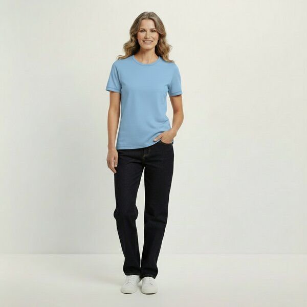 YTWOO Regular Damen T-Shirt Light