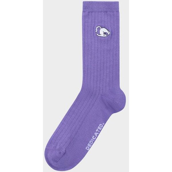 DEDICATED Knivsta Yoga Cat - Unisex Socken mit YOGA Katzen Motiv