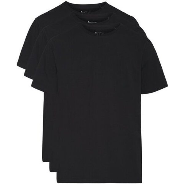 KnowledgeCotton Apparel 3-Pack Basic T-Shirts aus Bio-Baumwolle