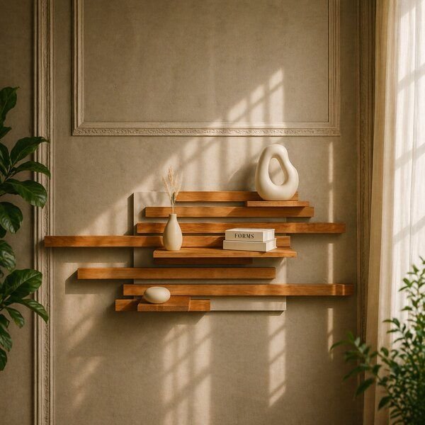 Living Oak Wandregal Eiche No.01