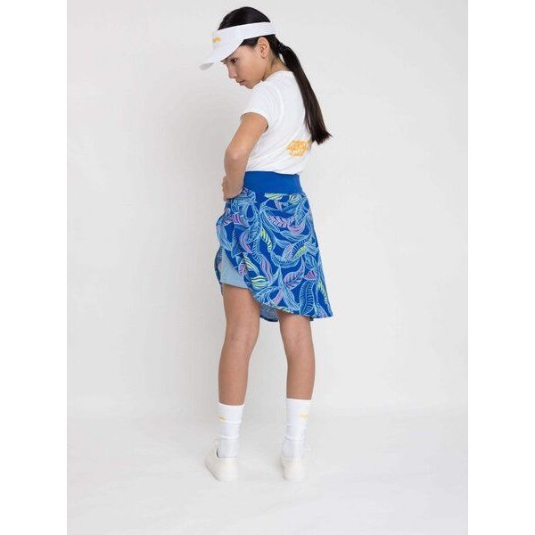 Babbily Skort Mädchen mit Bewegungsfreiheit | integrierte Shorts, weicher Bund | Bio & Ecovero