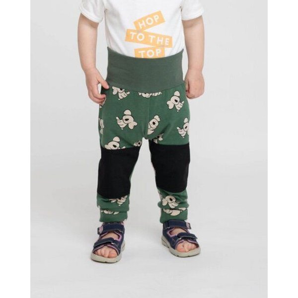 Babbily Mitwachsende Leggings, verstellbar, Bio | bequemer Alltagsbegleiter | Koala & Leo