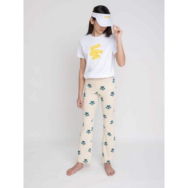 Babbily Flared Leggings Mädchen | weicher verstellbarer Bund | Bio-Baumwolle