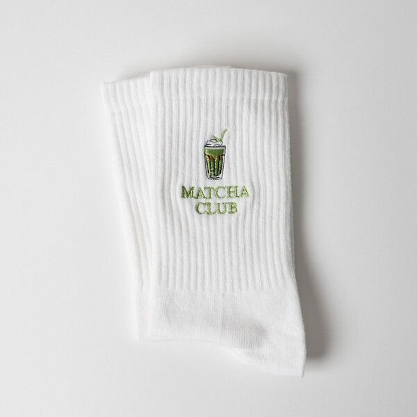 arrel Matcha Club Statement Socken