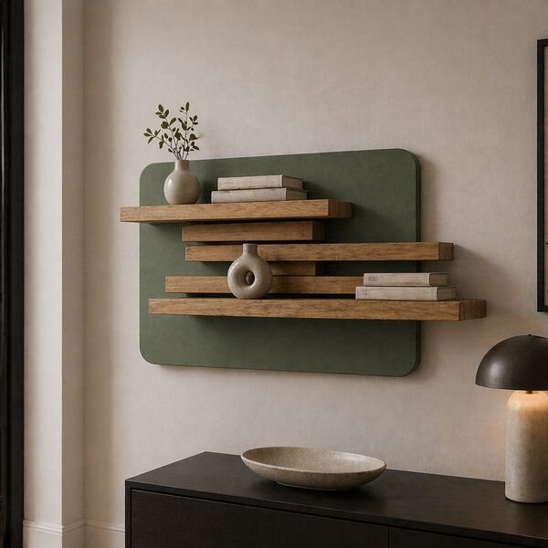 Living Oak Wandregal Eiche No.08 – Eiche in Balance