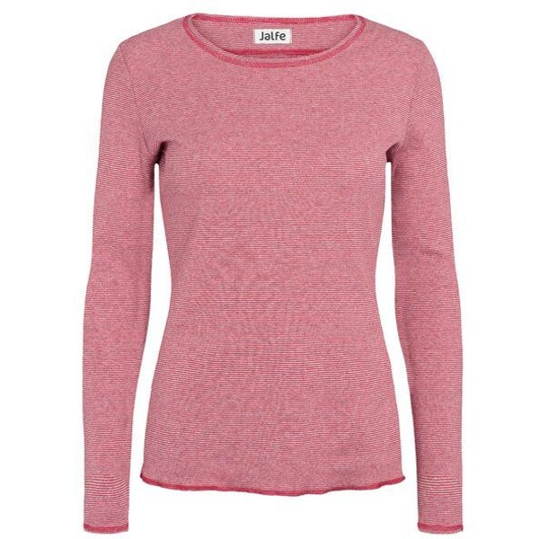 Langarmshirt Baumwolle fein geringelt von Jalfe