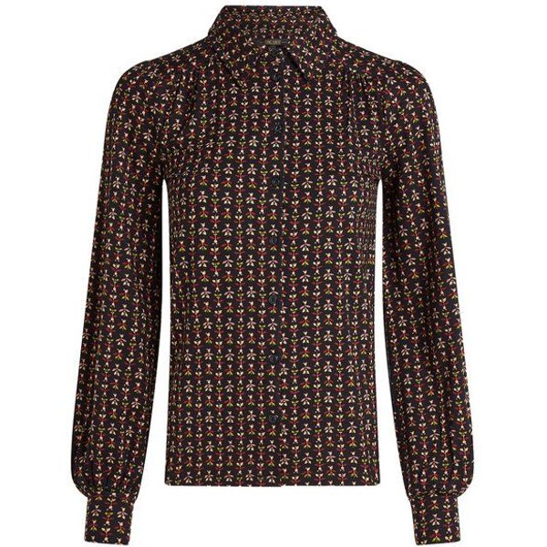 King Louie Bluse Carina mit Strechkomfort