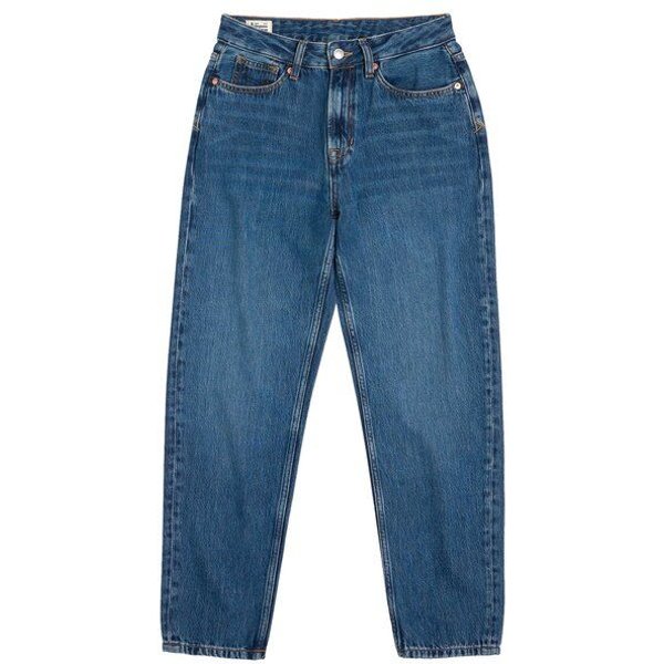 Kings Of Indigo Jeans Caroline Cropped - Mid Rise Tapered - Lewisboro Mid Used