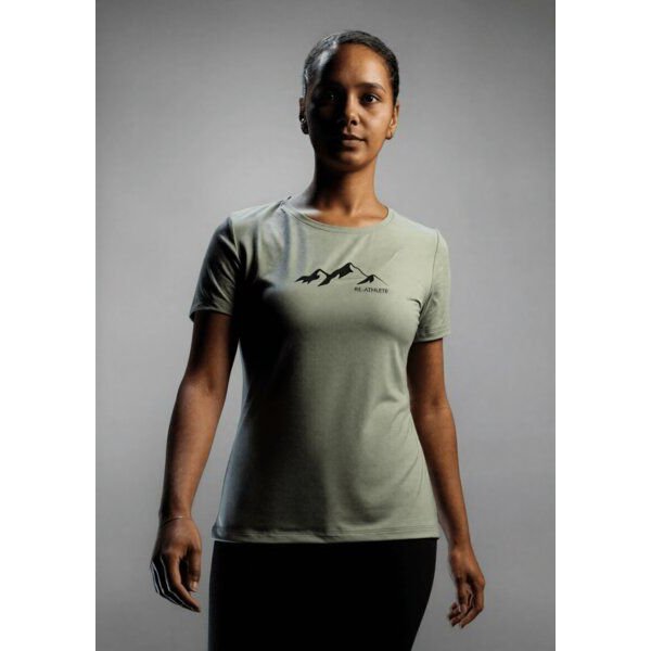 Re-Athlete SUMMIT Bambus-Viskose Damen Shirt - mint