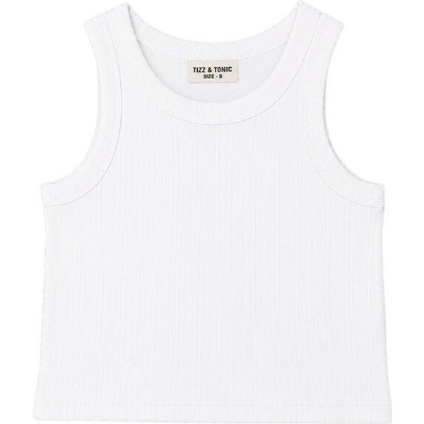 TIZZ & TONIC Plain Jane Geripptes Tank Top aus Bio-Baumwolle