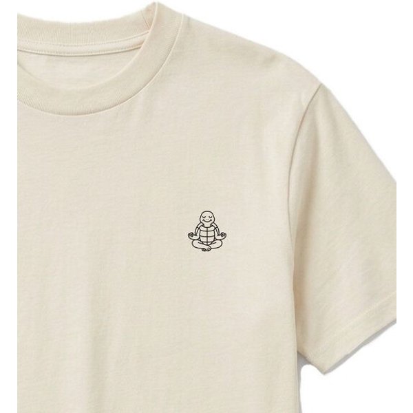 vis wear Schildkröte im Yoga Flow - Pure Natural Bio Baumwolle Shirt