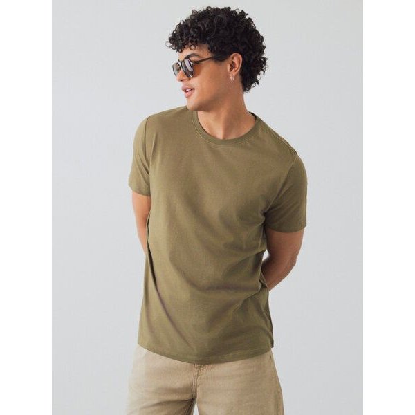 Honest Basics Herren Basic T-Shirt aus Bio- und recycelter Baumwolle - 180 g/m²