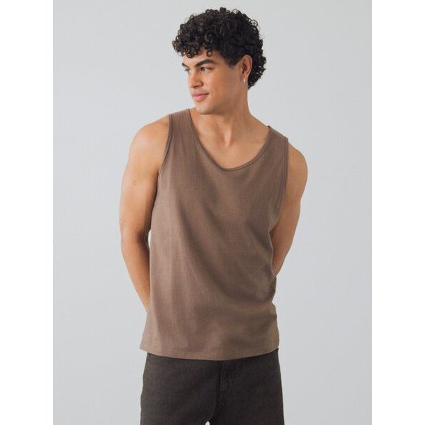 Honest Basics Herren Muskeltank aus Bio- und recycelter Baumwolle
