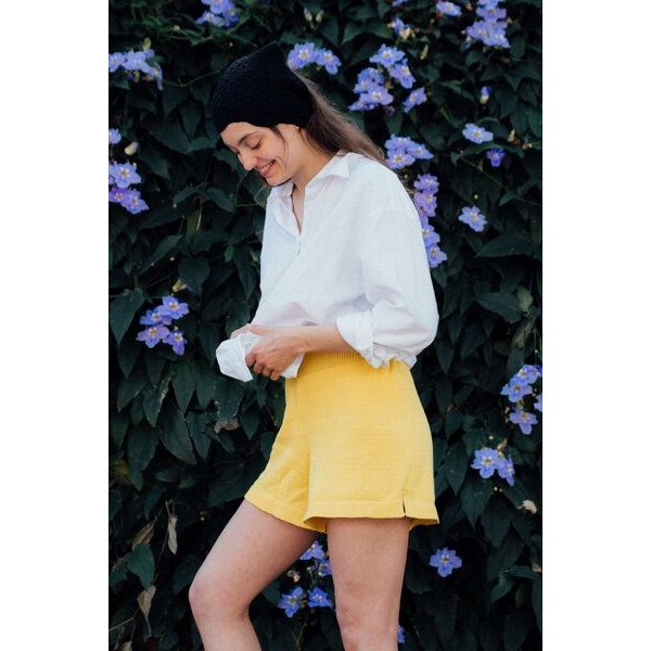 Kopyto NANDU RWS – gestrickte kurze Damen-Shorts