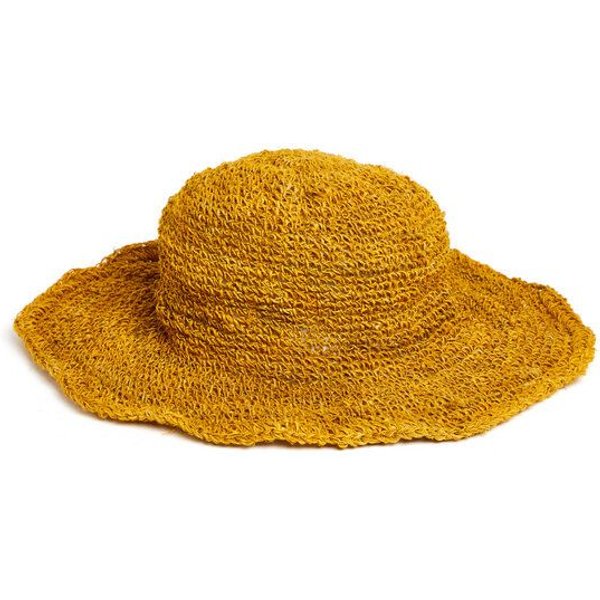 short'n'pietz gehäkelter Sommerhut aus reinen Hanffasern