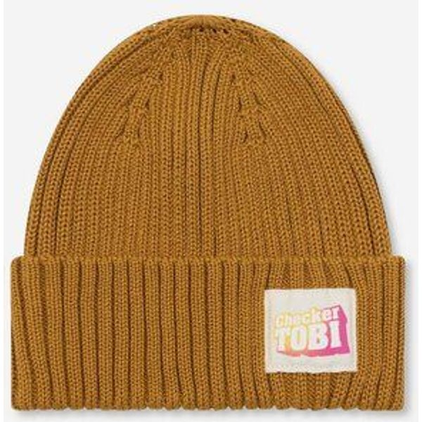PlayPlayPauly CHECKER TOBI Logo Unisex Kinder Mütze Unisex aus Bio-Baumwolle