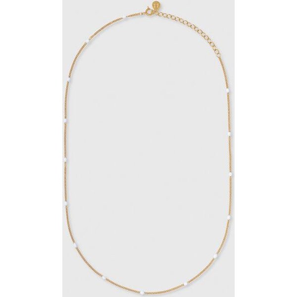 fejn jewelry Kette 'dot' - mit Punkten und Emaille