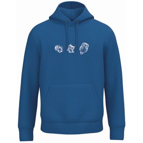 Greenspired Basic Bio Unisex Hoody Nr. 4 Three Owls 350g/m² XXS - 3 XL