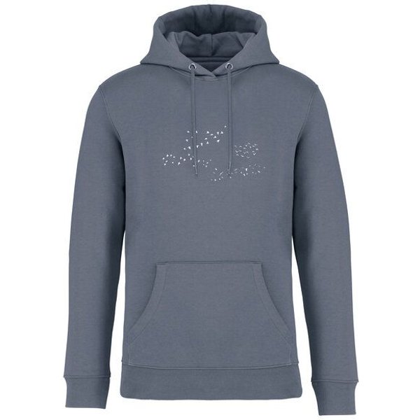 Greenspired Basic Bio Unisex Hoody Nr. 4 Skybirds 350g/m² XXS - 3 XL
