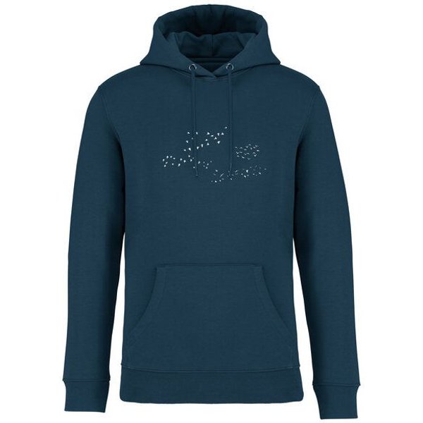 Greenspired Basic Bio Unisex Hoody Nr. 4 Skybirds 350g/m² XXS - 3 XL