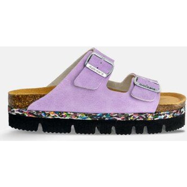 Nuoceans LILA | Platform-Sandale Lila