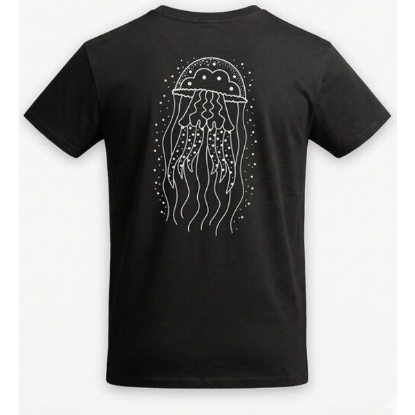 vis wear Qualle - Göttin im Ozean – Unisex Organic T-Shirt