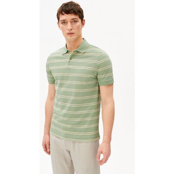 ARMEDANGELS STRIPED POLO Herren Polo-Shirt aus 100% Bio-Baumwolle