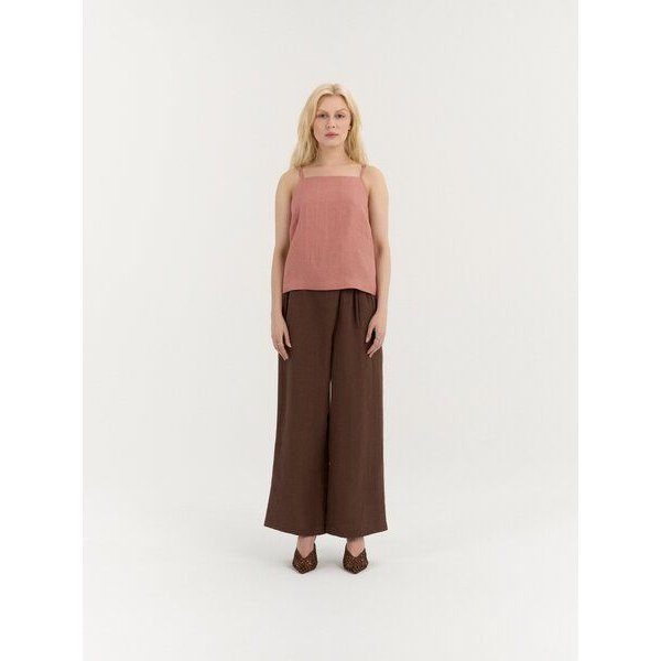 AmourLinen Ärmelloses Leinen-Top AURA