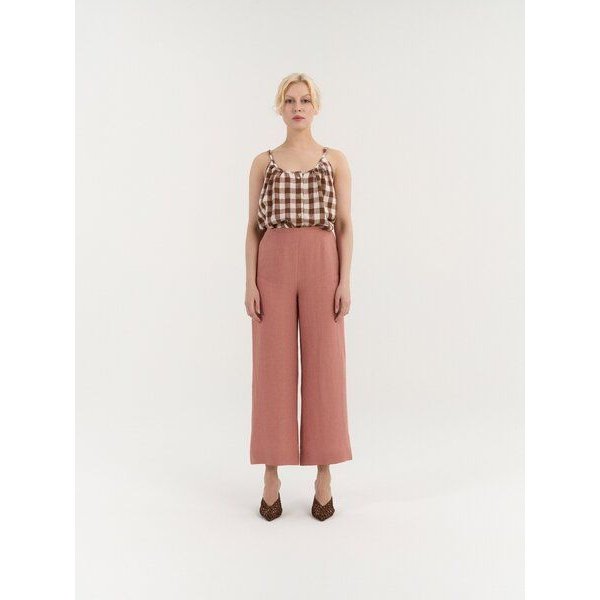 AmourLinen Verkürzte Leinenhose VITTORIA