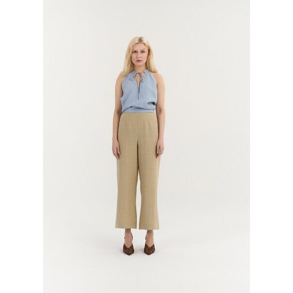 AmourLinen Verkürzte Leinenhose VITTORIA