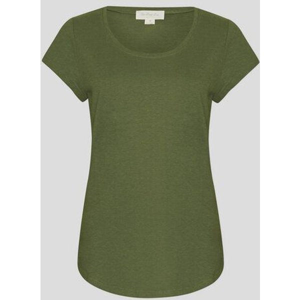 The Hemp Line Kurzarm-Shirt aus Hanf und Bio-Baumwolle (22116)
