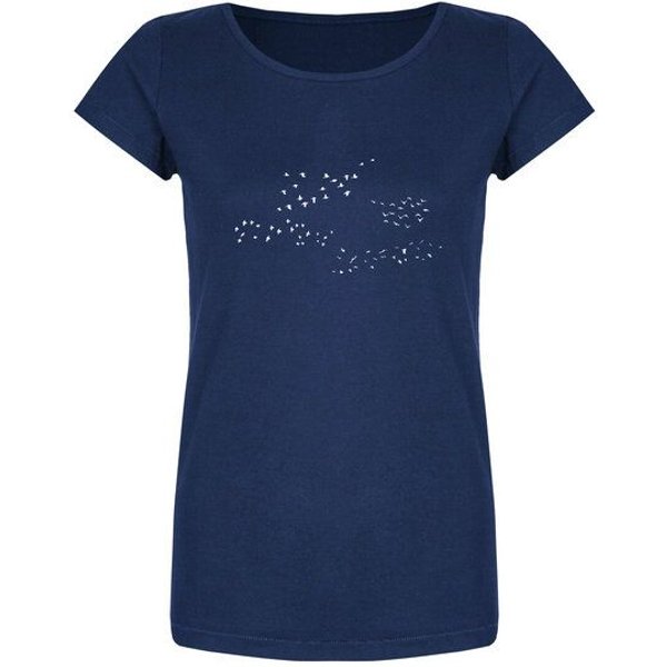 Brandless Basic Bio T-Shirt (ladies) Nr.2 Skybirds GOTS XS -XL