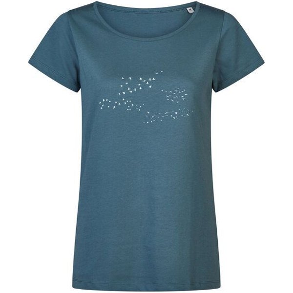 Brandless Basic Bio T-Shirt (ladies) Nr.2 Skybirds GOTS XS -XL
