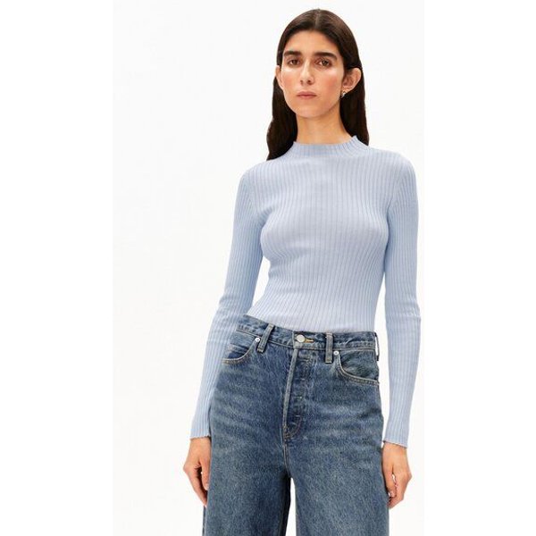 ARMEDANGELS ALAANIA Damen Pullover Slim Fit aus Bio-Baumwolle
