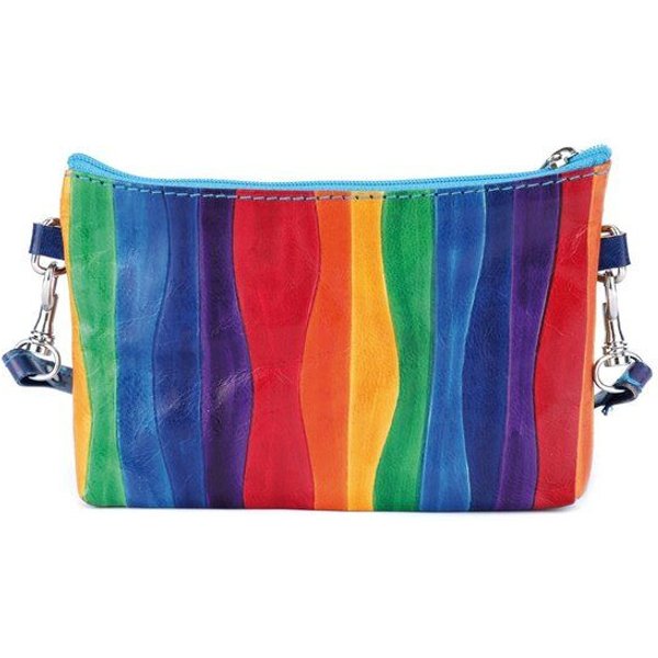 El Puente Kleine Tasche "Regenbogen"