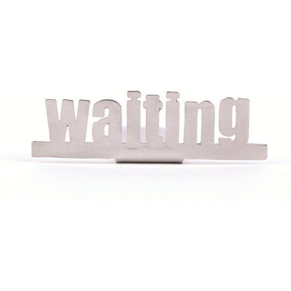 El Puente Lesezeichen "Waiting!"