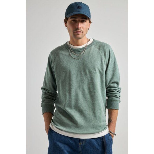 Trendsplant Essential Lightweight Sweatshirt Salty Green