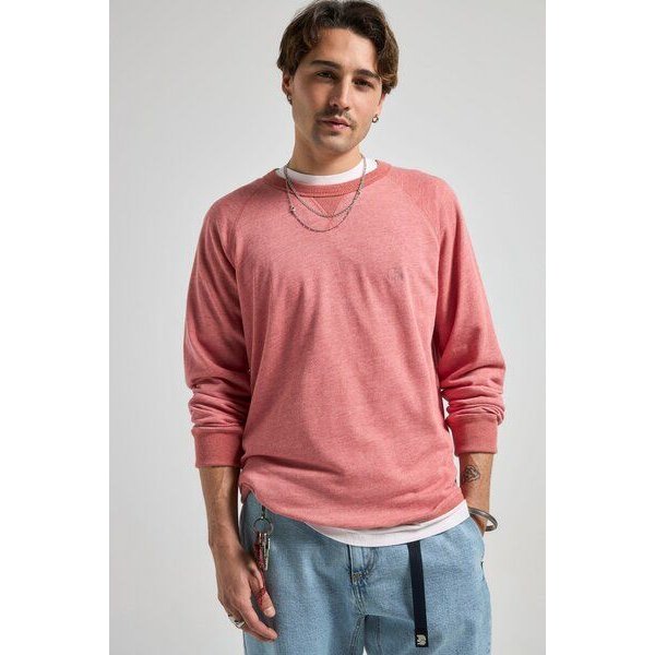 Trendsplant Essential Lightweight Sweatshirt Salty Red