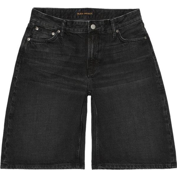 Nudie Jeans Jeans-Shorts Meja Night Dune Black